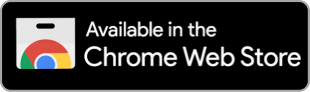 Available in the Chrome Web Store